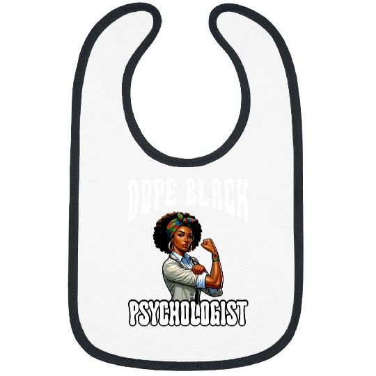 Black Psychologist Psychology Psych Black History Month Bibs