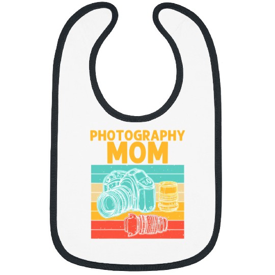 Photograph vintages Photographer Design For Mom Women Photography Lover Bibs