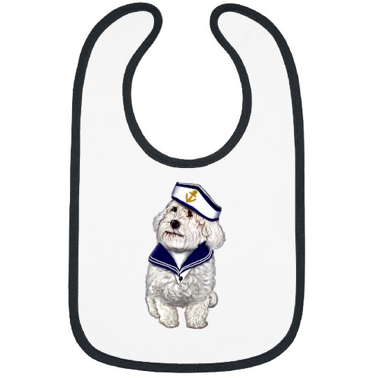 cavalier king charles spaniel sailor dress up Cavapoo dog Bibs