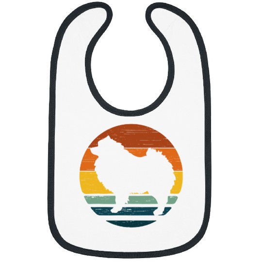 Pomchi vintages Retro Mom Dad Dog Gift Bibs