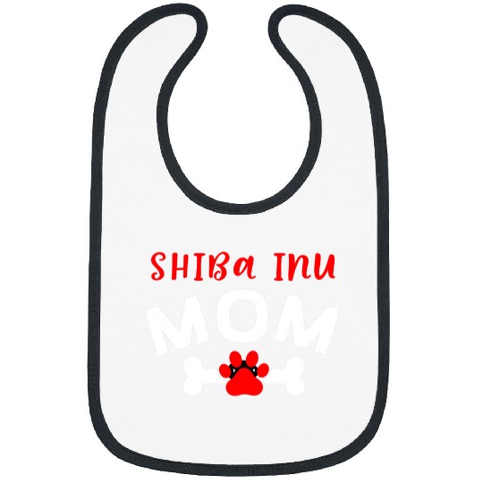 Dog Shiba Inu Mom Japanese Breed Dog Lover Shiba Inu Owner 23 Bibs
