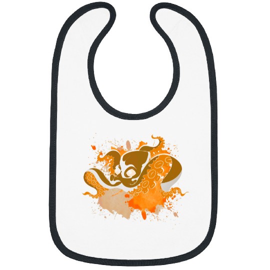Octopuss Lover Sea Monster Ocean Animal Lover Kraken Octopus Bibs