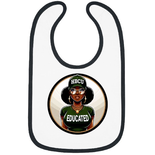 HBCU Black History Educated Alumni Apparel Women 2024 Bibs