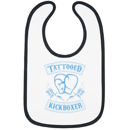 Tattoo Ink Tattooed Kickboxer 1 Bibs