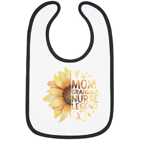 Nursing nurses Nursery Week Mom Grandma nurses Legend Mothers Day Grandparents Day medicals Nursing Bibs