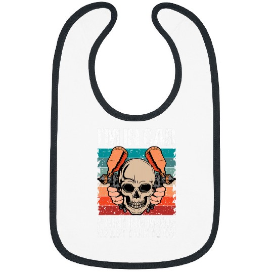 Car Painter Retro vintages Automative Spray Painting Vehicle Bibs