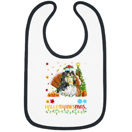 Shih Tzu Dog Lover Funny Happy Shih Tzu HelloThanksMas Bibs