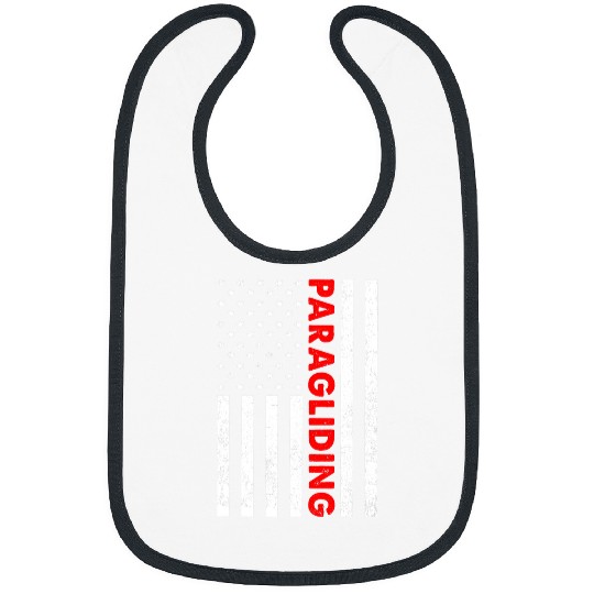 Skydiving Gift Retro Graphic Paragliding Paraglider Parachute Skydiver 1 Bibs