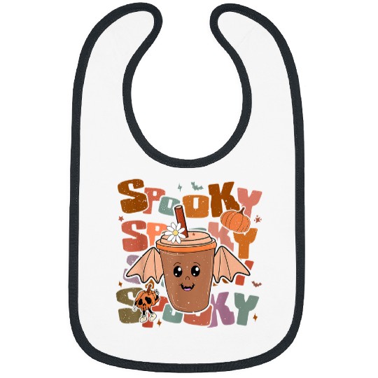 Skeletons Skulls Horror Movie And Coffee Halloween Spooky Season Fall Coffee 53 Skull Bibs