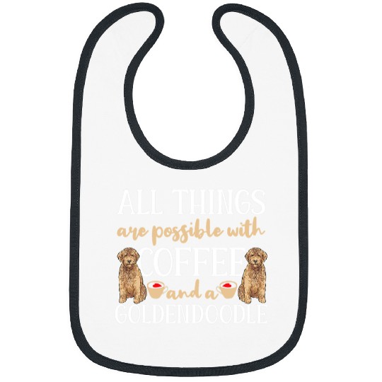 Goldendoodle Coffee Dood Doodle Dog Doodle Dog Bibs