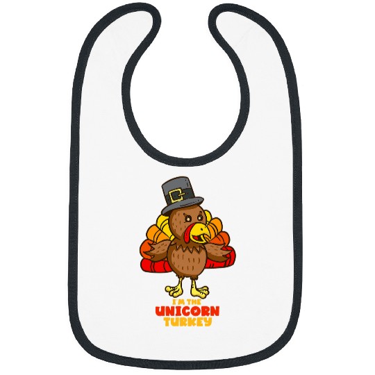 Im The Unicorns Turkey Matching Family Thanksgiving 1 Bibs