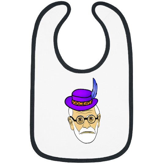 Psychology student Psychotherapist pimp hat psychologist Bibs