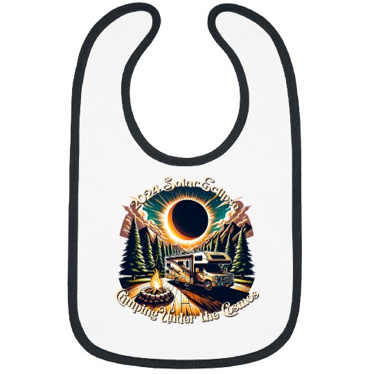 2024 Total Solar Eclipse RV Camping Motorhomes Travel April 8 Bibs