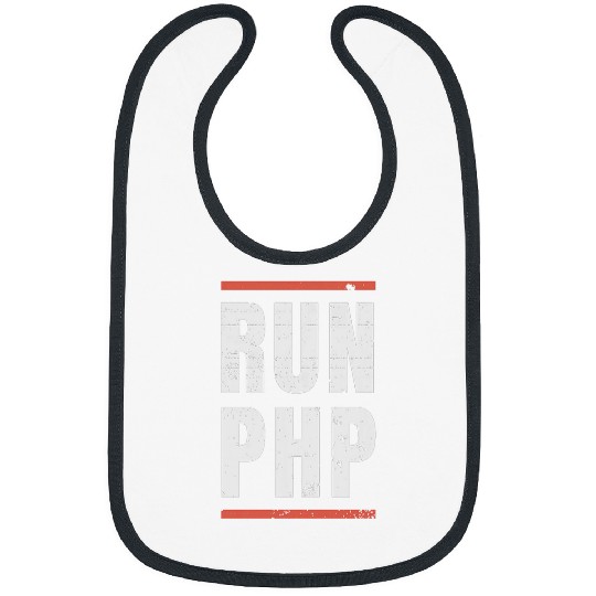 PHP RUN PHP Parody Outfit For Your Programmer Bibs