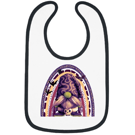 Gnome Witch Halloween Costume Pumpkin Autumn Fall Holiday 48 Bibs