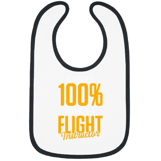 Flight Instructor Pilot Aviation Trainer 13 Bibs