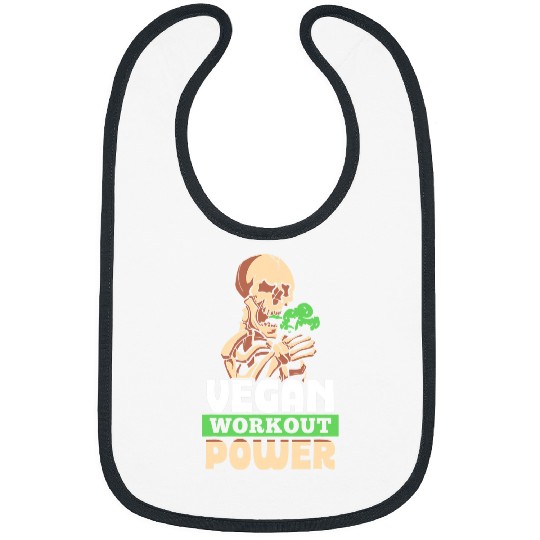 Vegan Workout Power Squat Fitness Sports Gym Bibs