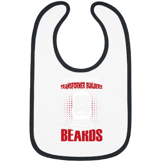 Awesome Transformer Builders Job Coworker Tattoo Beard Bibs