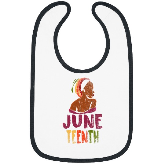 Afro American Black Women Black History Freedom Juneteenth Bibs