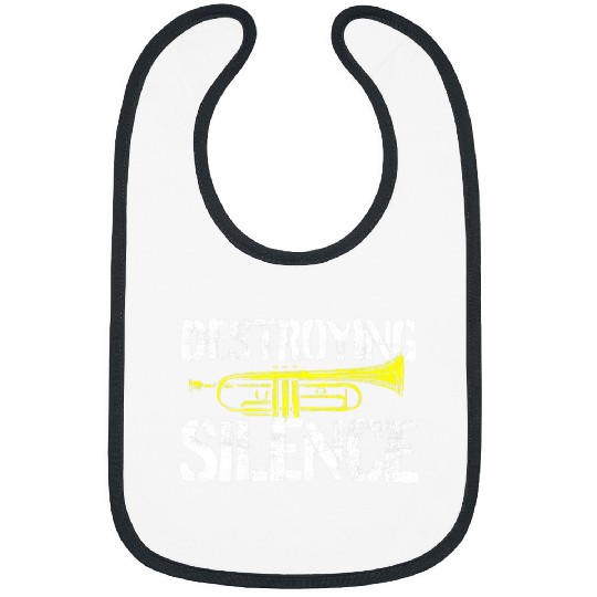 Trumpet Lover Marching Band Trumpet Player Trumpeter Bibs