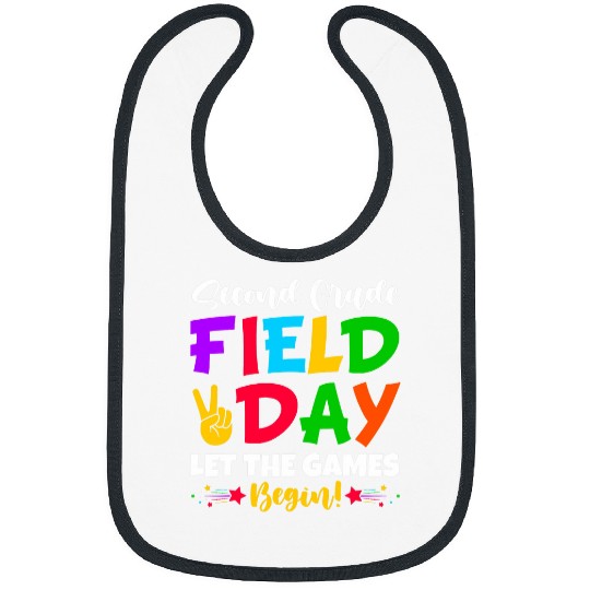 2nd Grade Field Day Let The Games Begin Field Teacher Kids Bibs