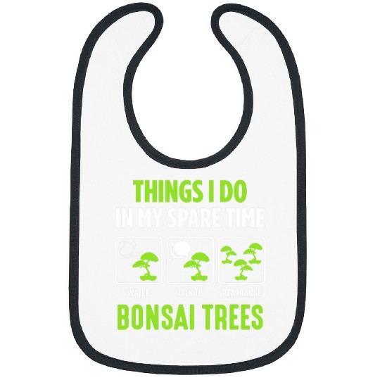 Bonsai Tree Keeping and Funny Gardener Bibs