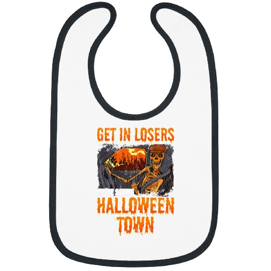 Skeletons Skulls Get In Losers Were Saving Halloween Town Skeletons Drivers 30 Skull Bibs