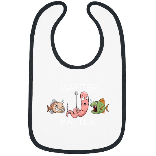 Fishing Master Baiter Fish Love Fishing Fisher Bibs