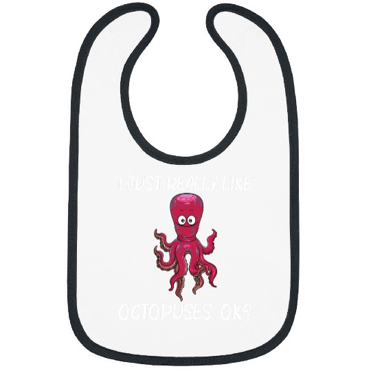 Octopuss Lover Cool Octopuss For Men Women Sea Life Ocean Biology Cephalopod3 68 Bibs