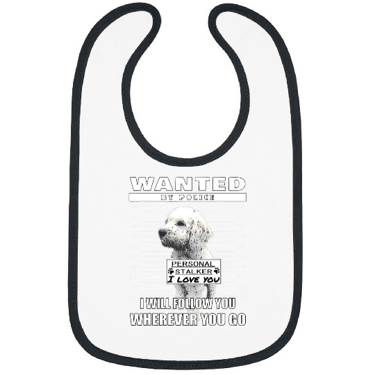 Goldendoodle dog breed motif for doodle lovers Doodle Dog Bibs