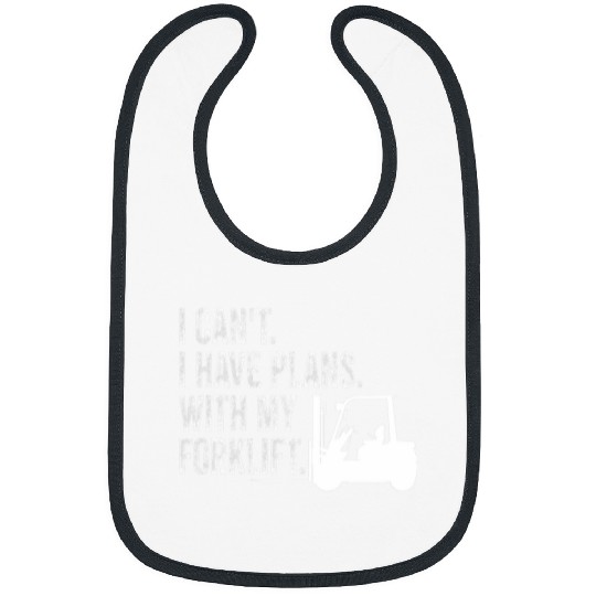 Certified forklift operator fork lift designated driver Bibs