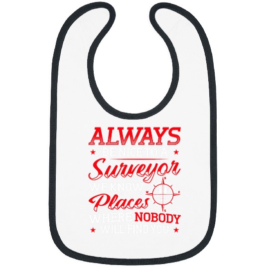 Construction Industry Funny Saying Surveyor Bibs