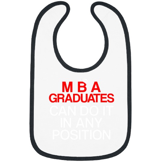 MBA Student Business Degree Graduation 168 Bibs