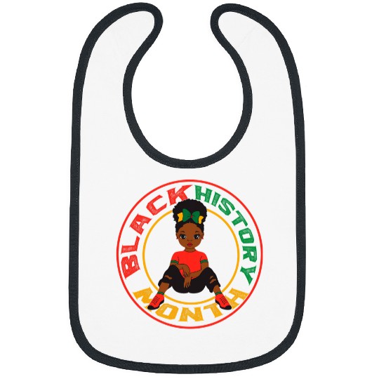 Black History Month BHM Melanin Queen Afrocentric Bibs