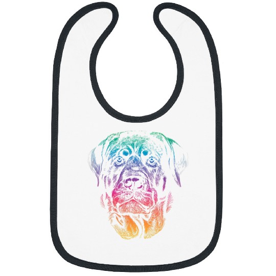 Rottweiler Dog 3 Bibs
