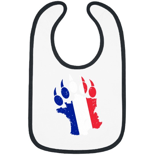 LGBT Pride Bear Gay Bear Paw France French 369 Polar panda Bibs