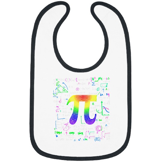 Pi Day Math Equation TeeMath Teacher Student Geek Gifts Pi Bibs