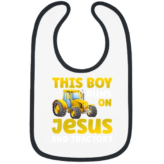 Tractor driving Kids Tractor Boy This Boy Runs On Apple Juice And Tractors Bibs