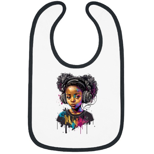 Black History Afro Natural Hair Black Queen Dancers Hip Hop Bibs