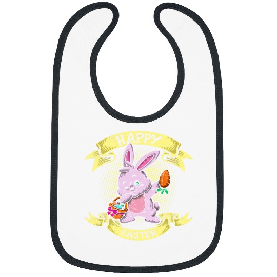 Rabbits Dabbings Easter Bunny Costume Happy Easter Rabbit Sunday Egg Bibs