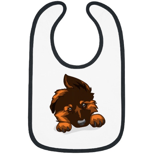GSD Puppy Baby Dog German Shepherd Dog Dog Bibs