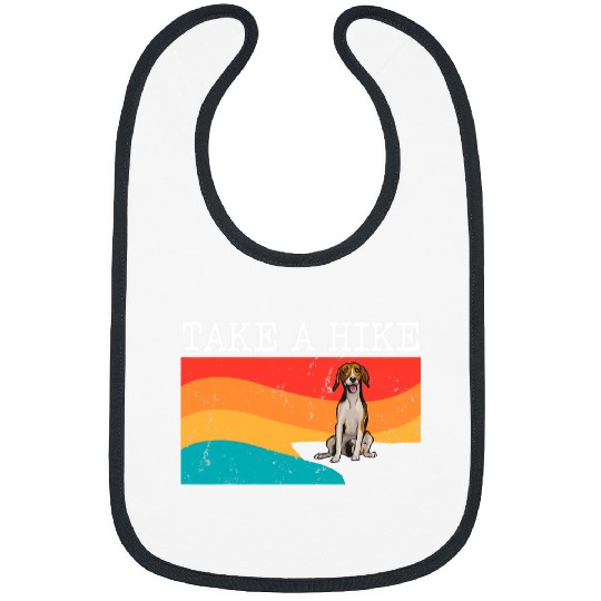 Hiking Hiker Funny Take A Hike American Foxhound Graphic Hiking 2 Hike Bibs