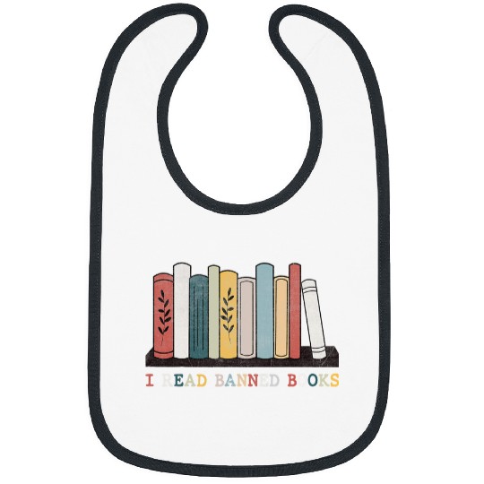 Reading Book I Read Banned Books Week Librarian Reader Nerd Reader Bibs