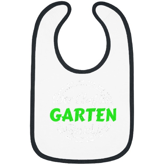 I am the boss in the garden hobby gardener gardener garden Bibs