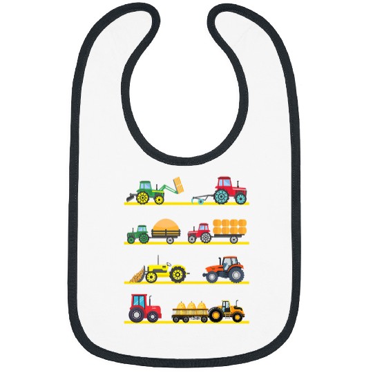 Tractor driving Kids Tractor Boy Baby Harvester Beater Farm Vehicles Bibs