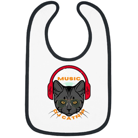 DJ Catnip 2Funny Audio Wave House Music Bibs