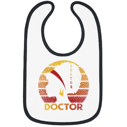 Black Gracious Doctor Afro Melanin African American Women Bibs