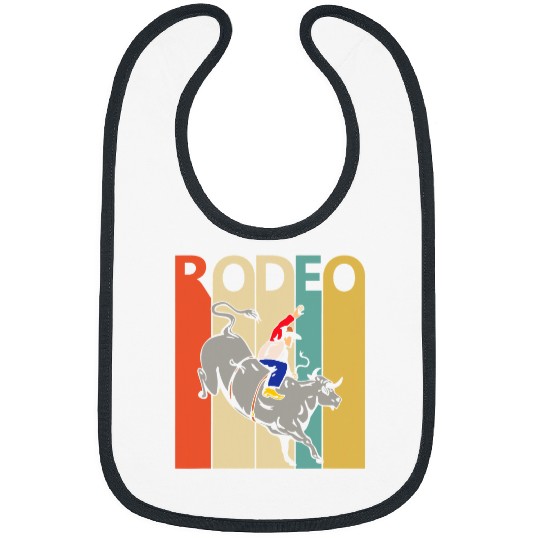 Retro 1980s Rodeo Sport Bibs