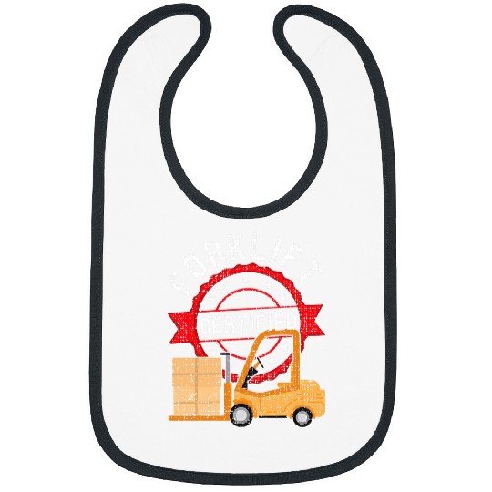 Cool Forklift Operator Driver Trucker Forklift Bibs