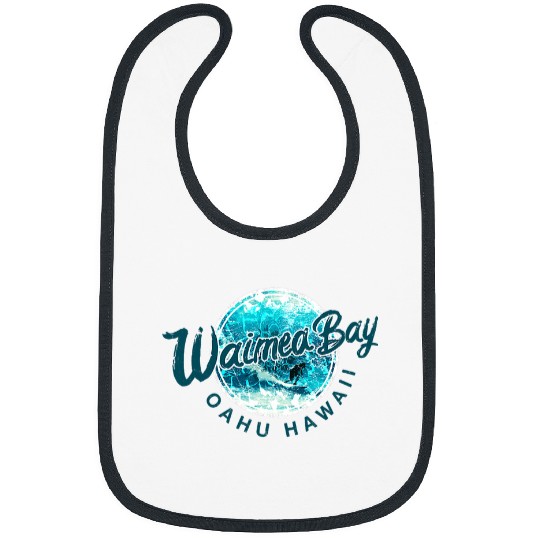 Surf Life Hawaii Waimea Bay North Shore Surfing Hawaiian Bibs
